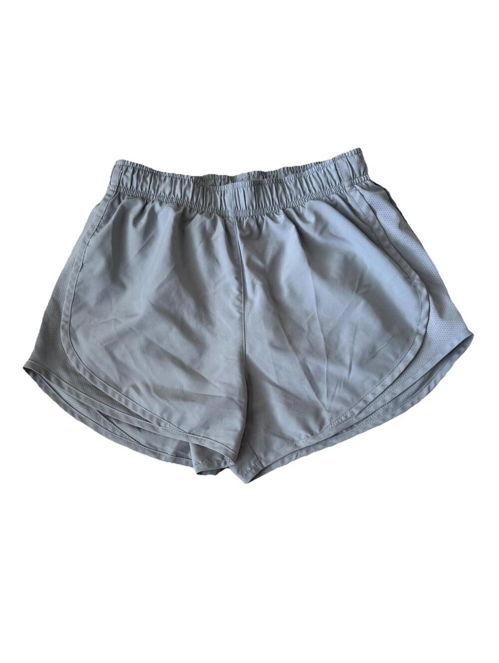 Women’s Nike Dri Fit Running Shorts XS Standard Fit. Lined. Gray
